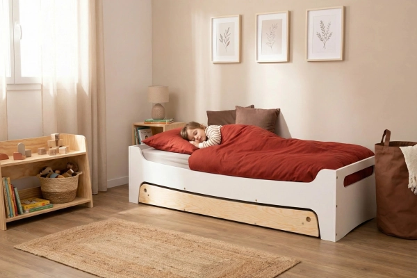 Łóżko z szufladą - praktyczne rozwiązanie dla małych wnętrz